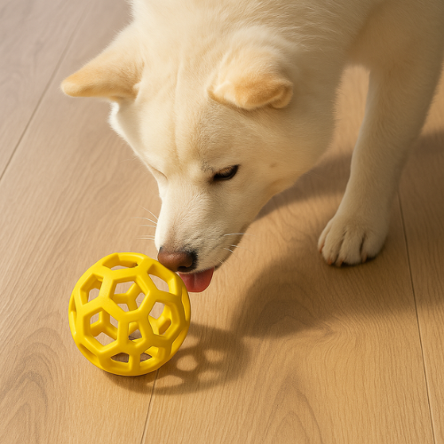 Balle  percé en caoutchouc naturel - RubberBall
