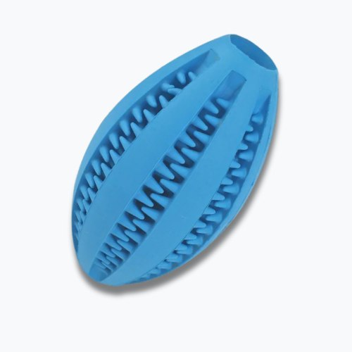 Ballon à Friandise pour chien - Ballon Gourmand Bleu