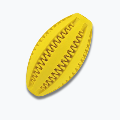 Ballon à Friandise pour chien - Ballon Gourmand Jaune