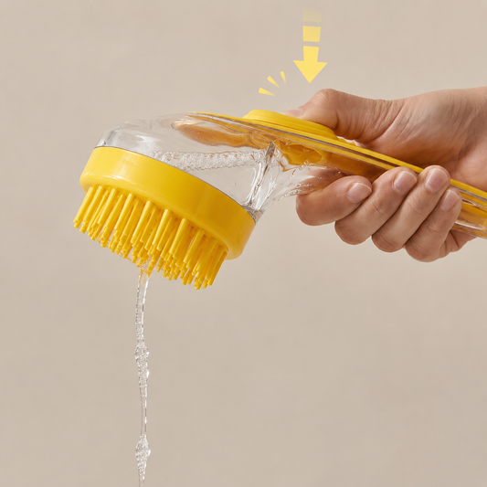 Brosse de lavage à manche - Shampoo Brush