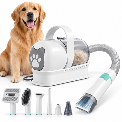 Aspirateur à poils de chien - Kit toilettage complet 3 en 1