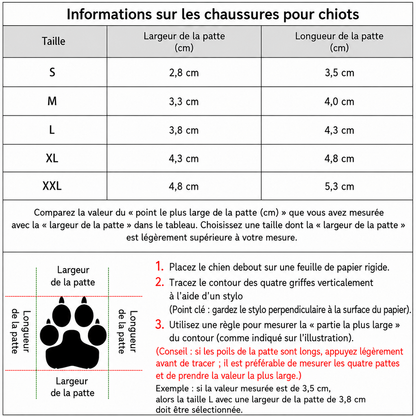 Chaussure pour chien - Pavé brûlant