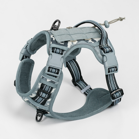 Harnais tactique chien - Compact & Robuste
