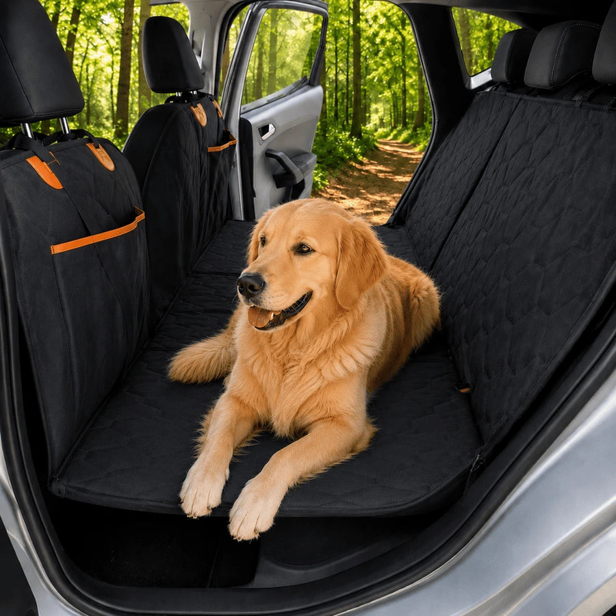 Housse de voiture pour chien - Fond rigide