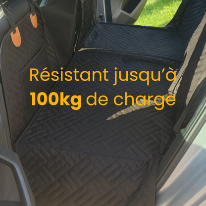Housse de voiture pour chien - Fond rigide