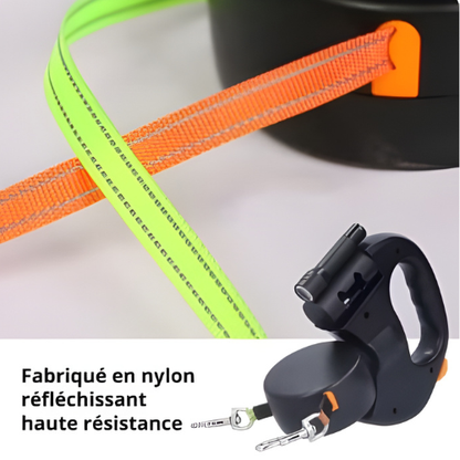 Laisse double anti-nœud - Duo Flex