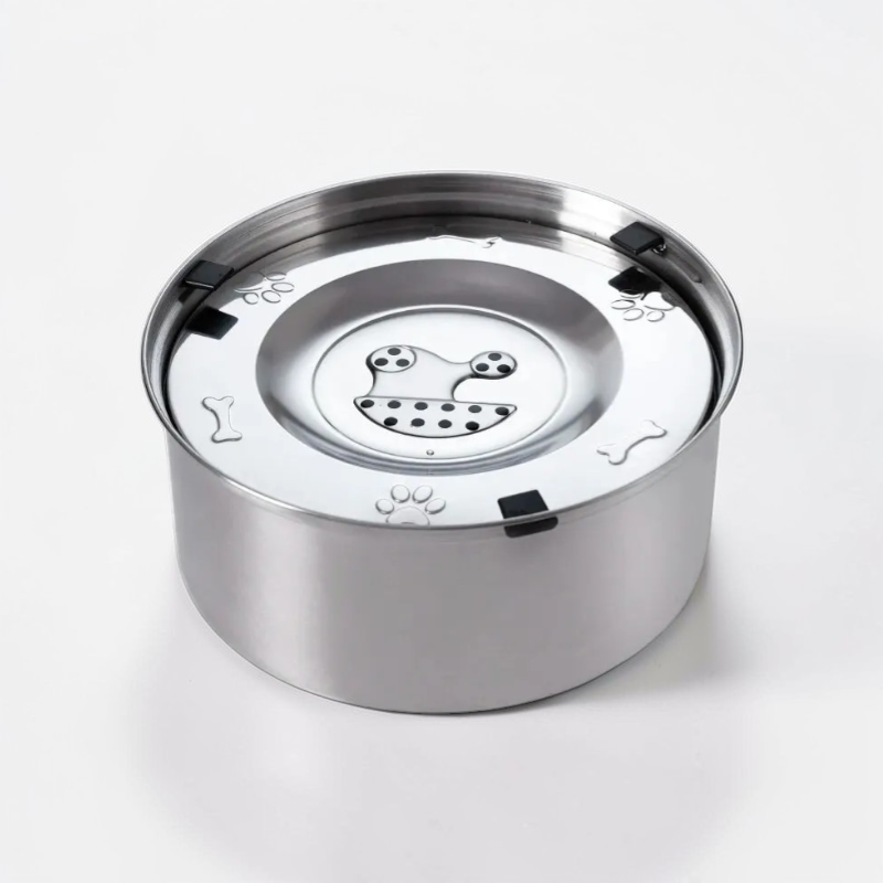 Gamelle anti éclaboussure en acier - Grande capacité 3L