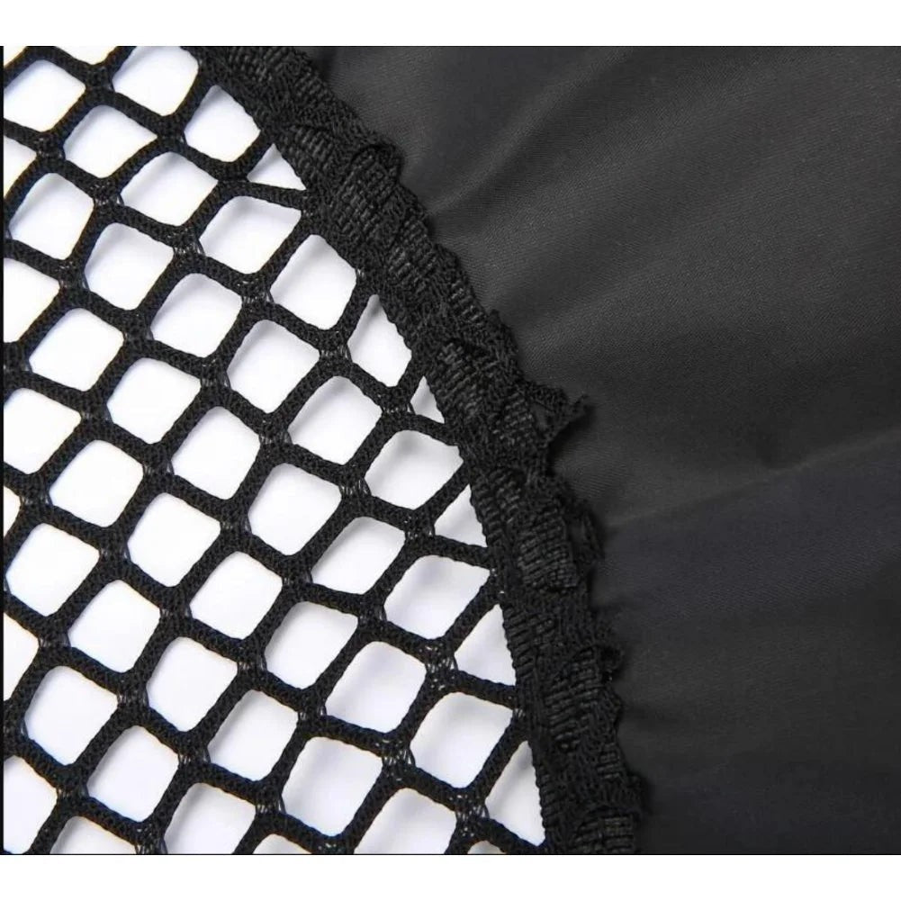 Filet de séparation AventureCanine en nylon noir pour voiture, maille résistante pour la sécurité des chiens