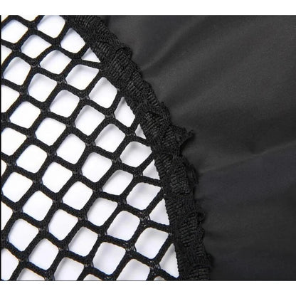 Filet de séparation AventureCanine en nylon noir pour voiture, maille résistante pour la sécurité des chiens