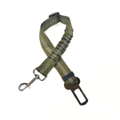 Ceinture de sécurité pour chien - Vert