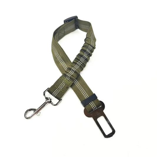 Ceinture de sécurité pour chien - Vert