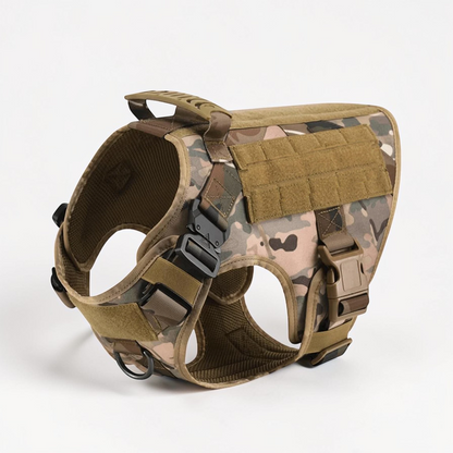Harnais tactique grand chien - Stabilité & Solidité