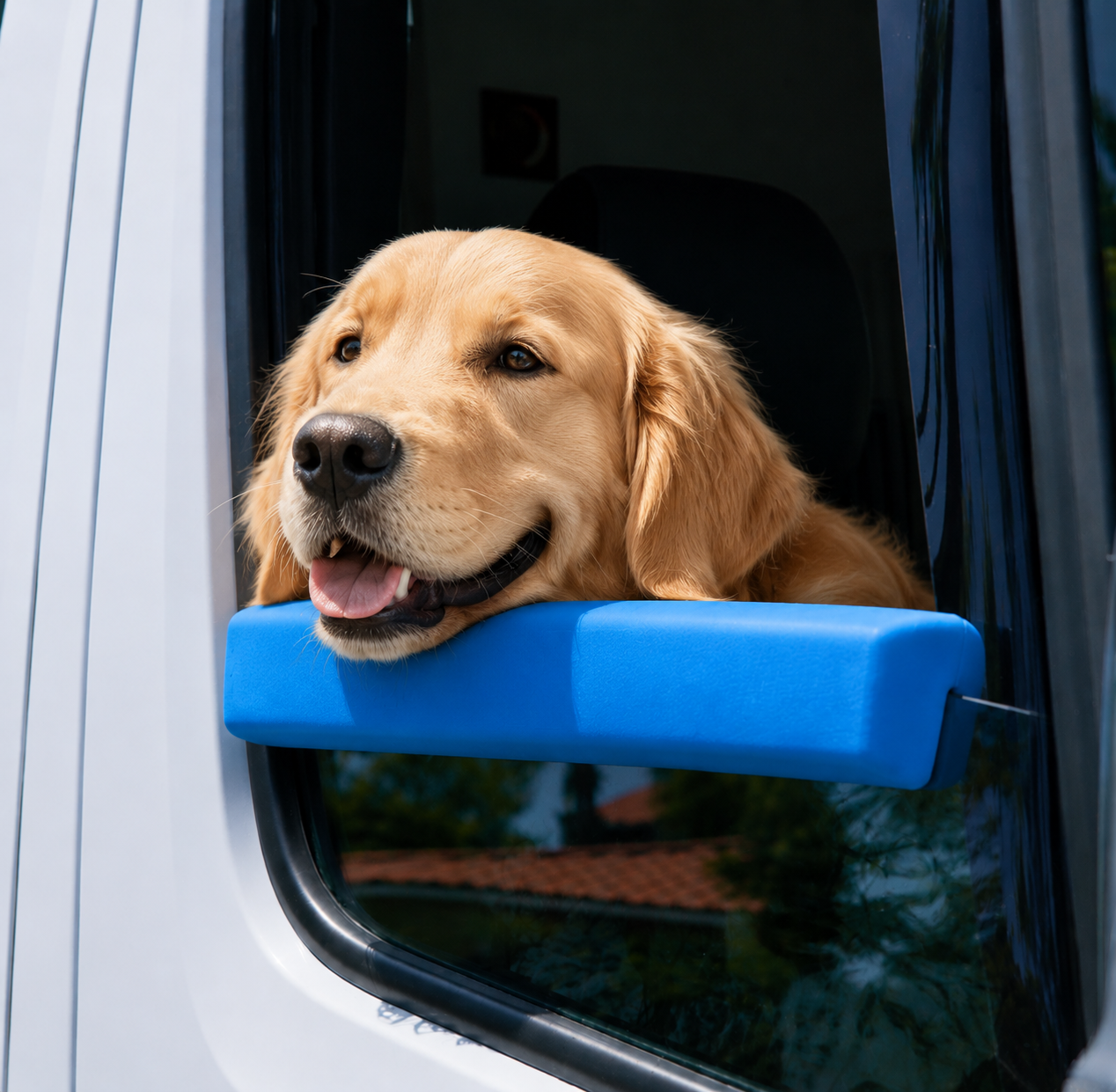 Repose menton pour chien - Appuie & confort à la fenêtre