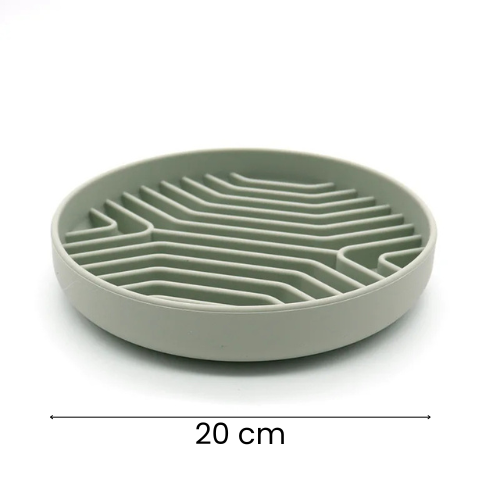 Tapis de léchage pour chien - Silicone souple