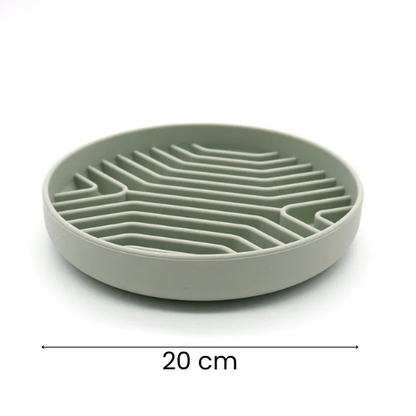 Tapis de léchage pour chien - Silicone souple