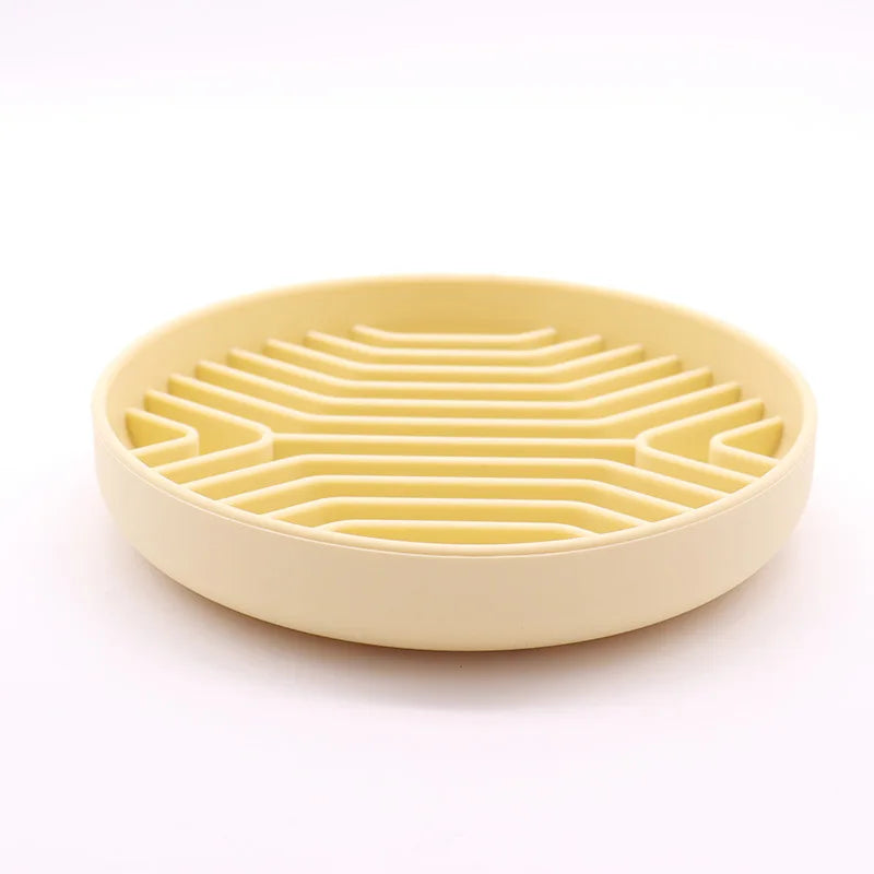 Tapis de léchage pour chien - Silicone souple