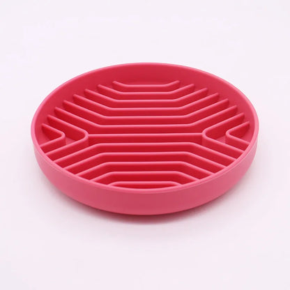Tapis de léchage pour chien - Silicone souple