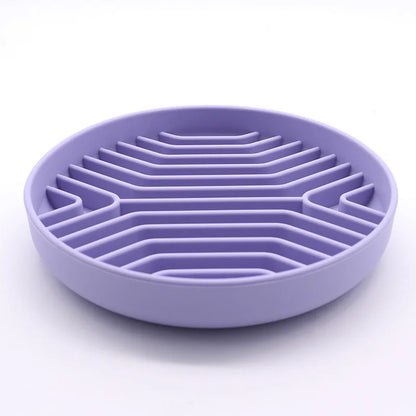 Tapis de léchage pour chien - Silicone souple